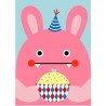 NOODOLL - Affiche RiceRabbit Cupcake
