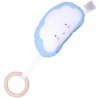 Hochet bébé & anneau de dentition nuage: bleu | A Little Lovely Company