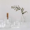 Ferm LIVING - vase cylindrique en verre "bubble"