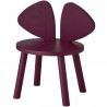 Chaise Nofred souris Mouse cassis (2-5ans)