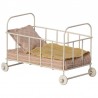Maileg lit cot bed rose (micro) au meilleur prix