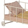 Maileg lit cot bed rose (micro) au meilleur prix