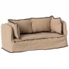 Maileg canapé lin "miniature couch"