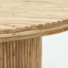 Table basse ronde en bambou ø90 cm House Doctor